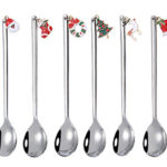 Christmas coffee spoon